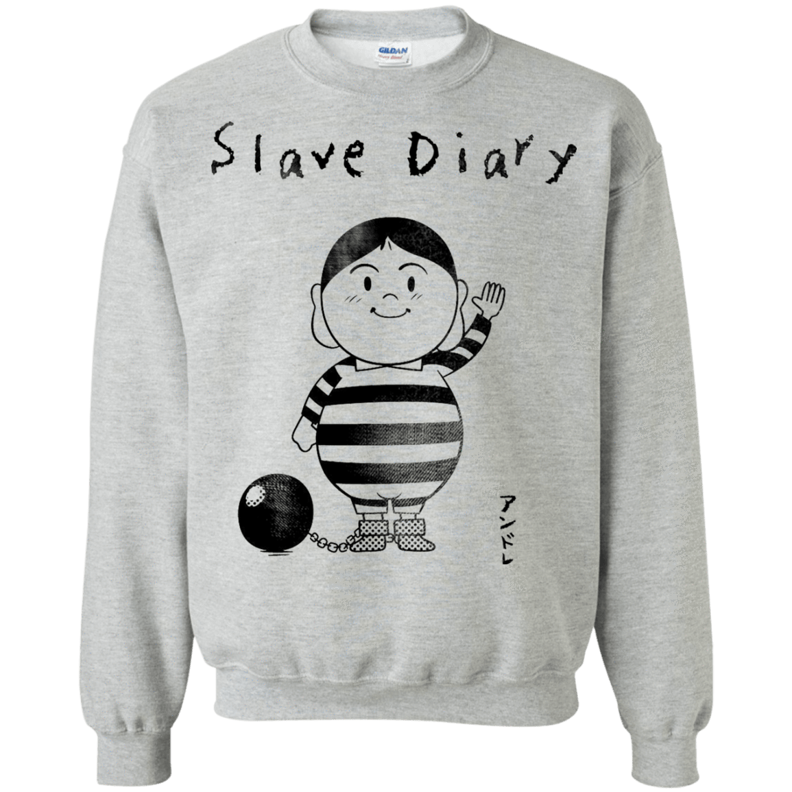 Sweatshirts Sport Grey / S Slave Diary Crewneck Sweatshirt