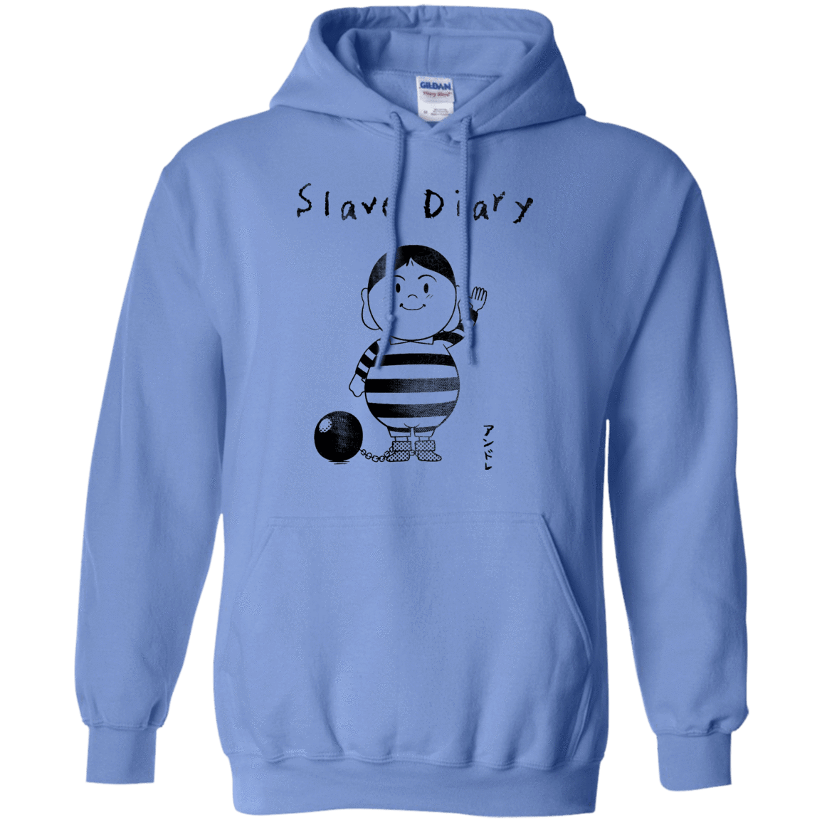 Sweatshirts Carolina Blue / S Slave Diary Pullover Hoodie