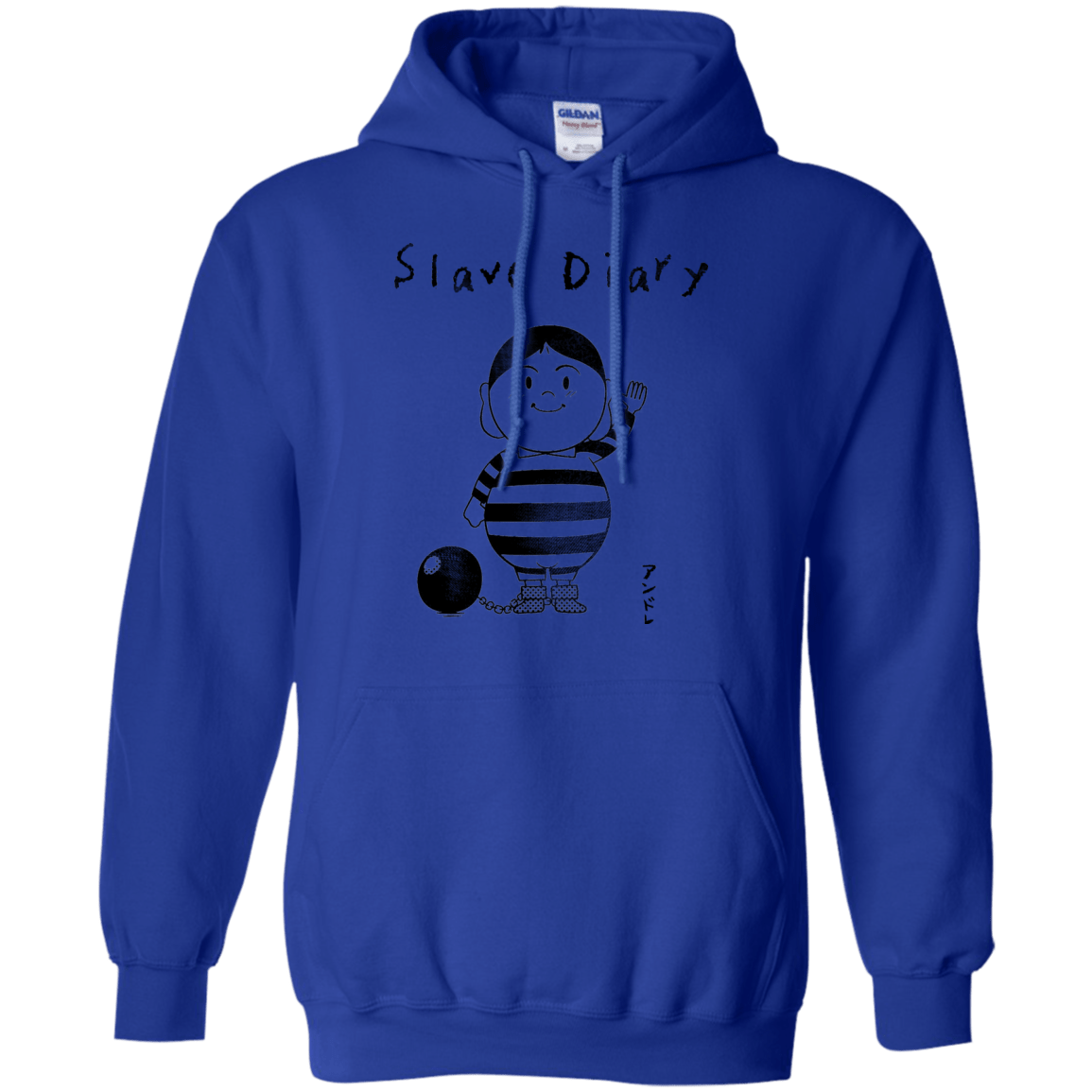 Sweatshirts Royal / S Slave Diary Pullover Hoodie