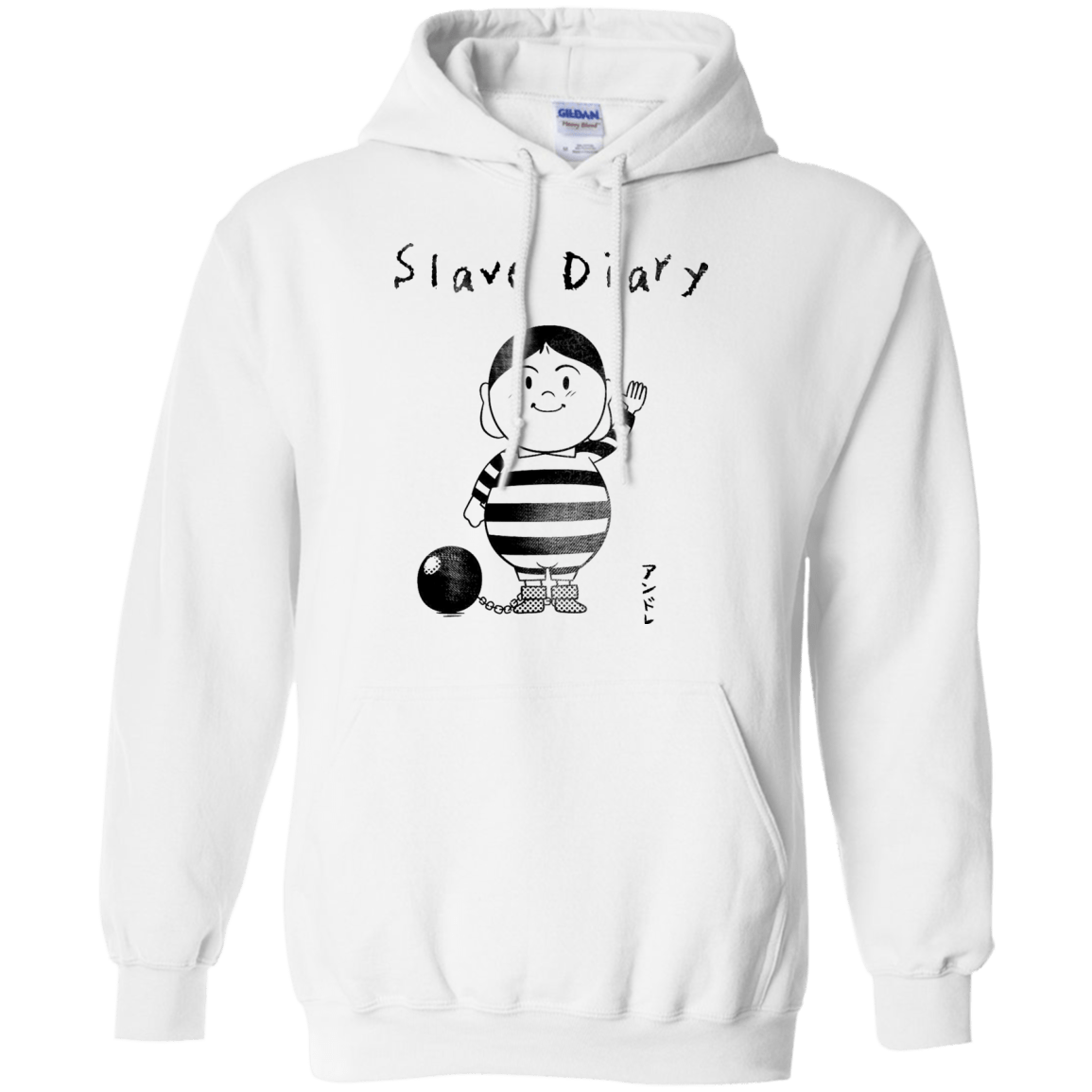 Sweatshirts White / S Slave Diary Pullover Hoodie