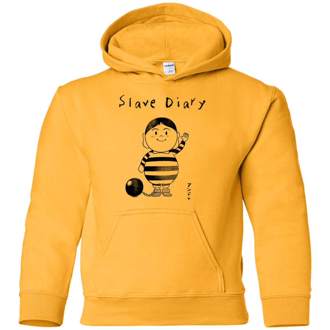 Sweatshirts Gold / YS Slave Diary Youth Hoodie