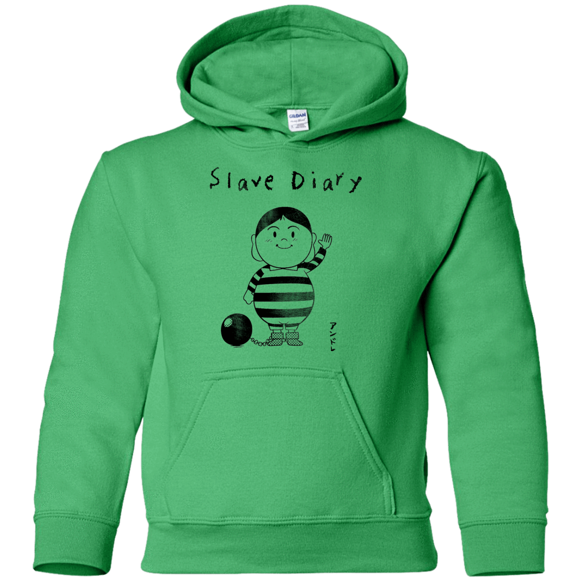Sweatshirts Irish Green / YS Slave Diary Youth Hoodie