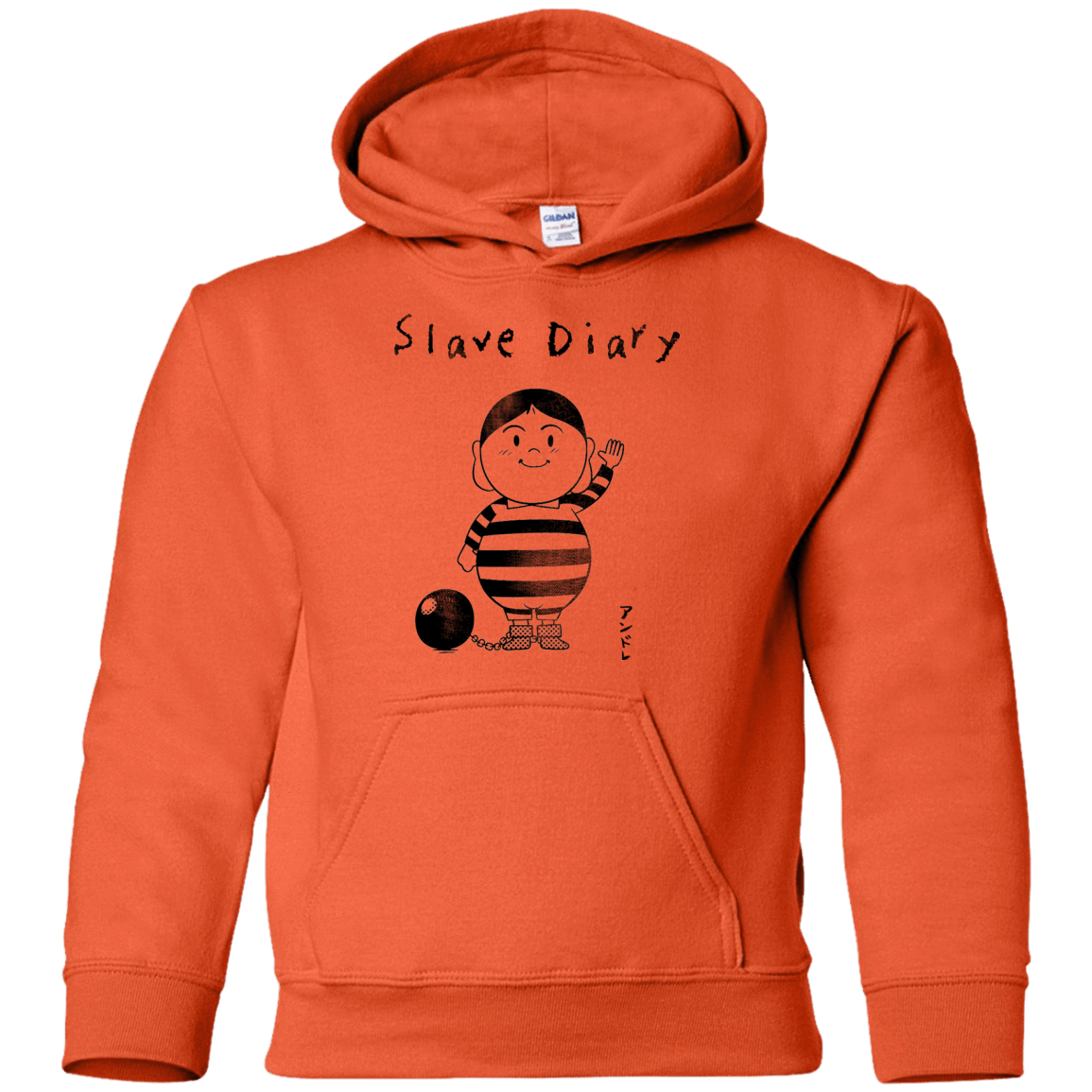 Sweatshirts Orange / YS Slave Diary Youth Hoodie