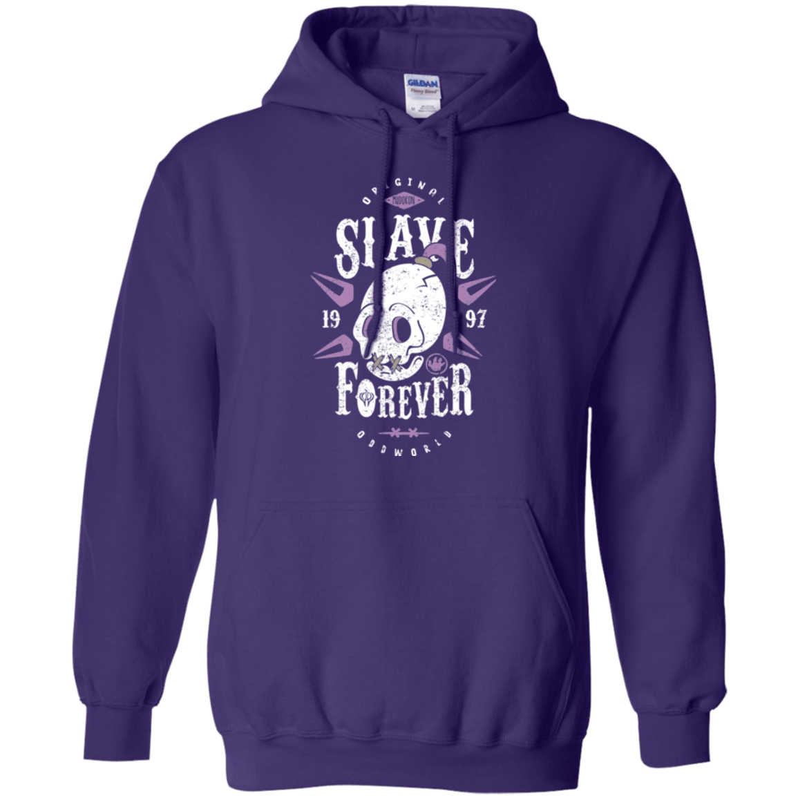 Sweatshirts Purple / Small Slave Forever Pullover Hoodie