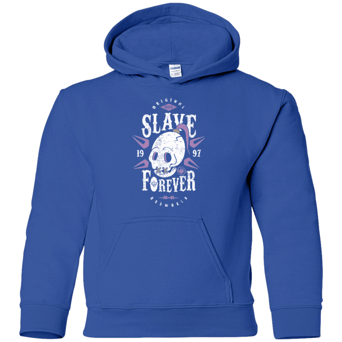 Sweatshirts Royal / YS Slave Forever Youth Hoodie