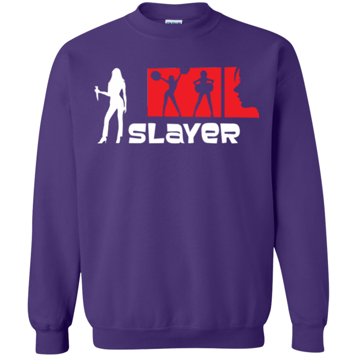 Sweatshirts Purple / Small Slayer Crewneck Sweatshirt