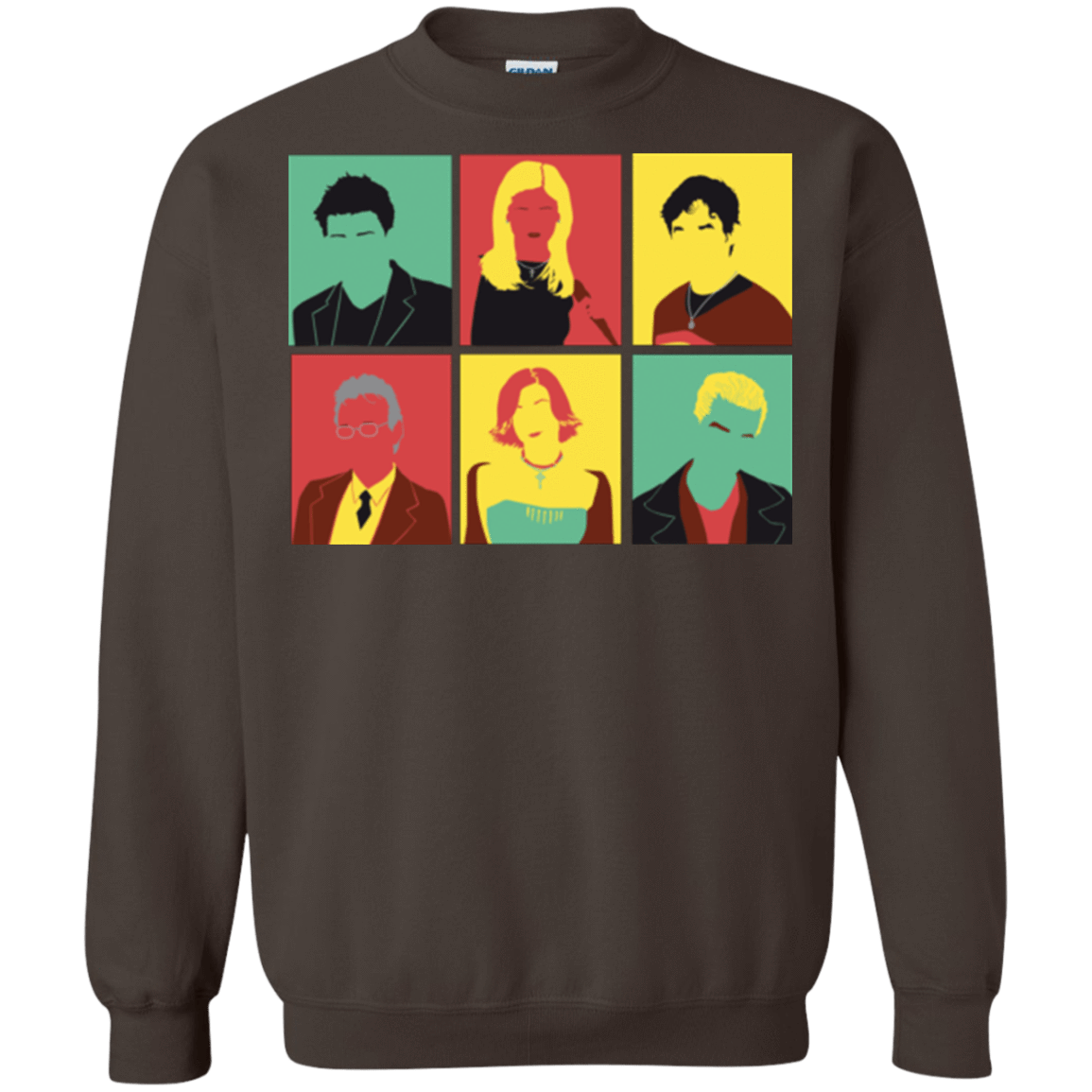 Sweatshirts Dark Chocolate / Small Slayer pop Crewneck Sweatshirt