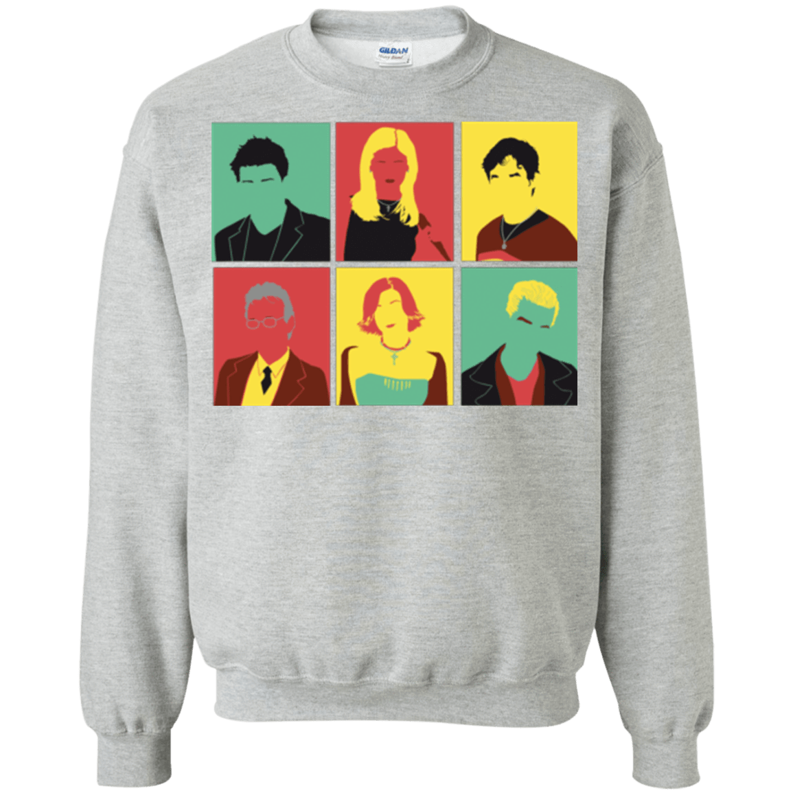 Sweatshirts Sport Grey / Small Slayer pop Crewneck Sweatshirt