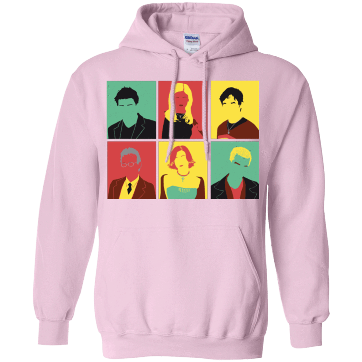 Sweatshirts Light Pink / Small Slayer pop Pullover Hoodie