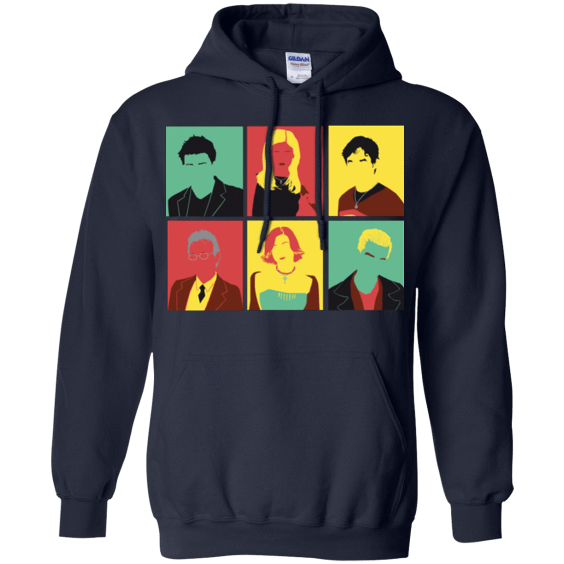 Sweatshirts Navy / Small Slayer pop Pullover Hoodie