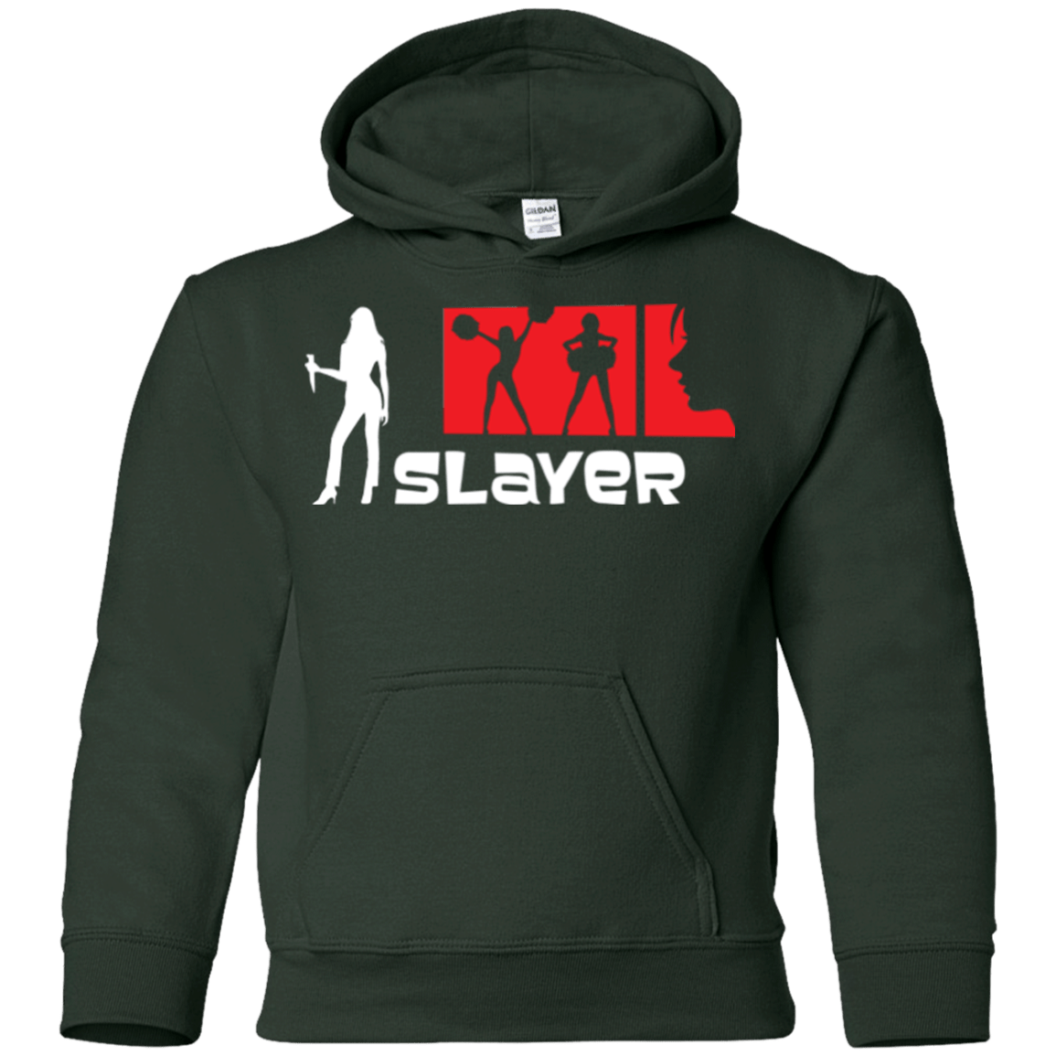Sweatshirts Forest Green / YS Slayer Youth Hoodie