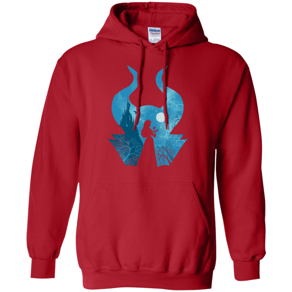 Sweatshirts Red / S Sleeping Portrait Pullover Hoodie