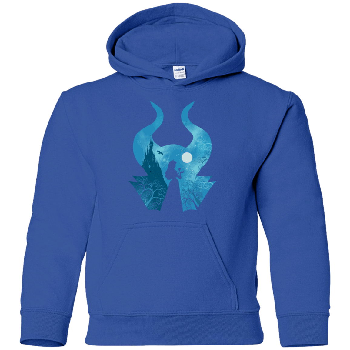 Sweatshirts Royal / YS Sleeping Portrait Youth Hoodie