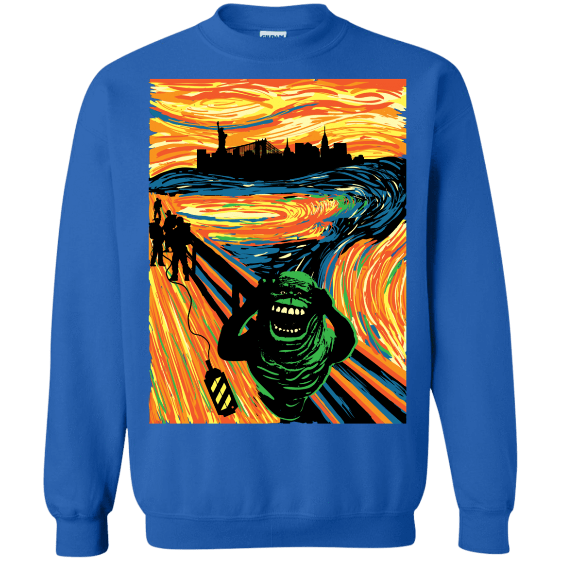 Sweatshirts Royal / S Slimer's Scream Crewneck Sweatshirt