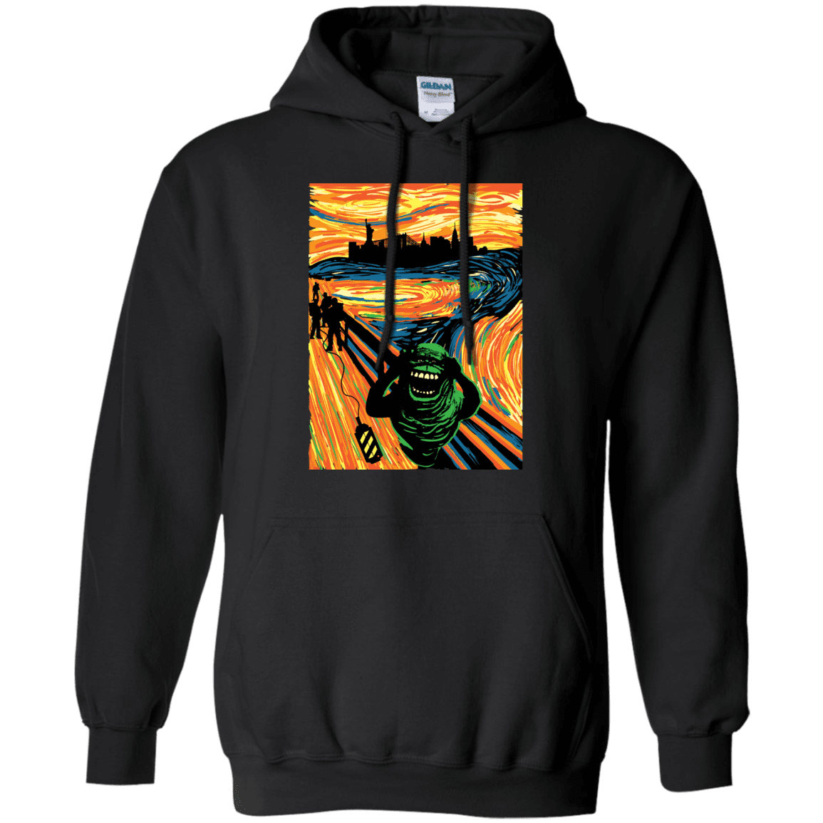 Sweatshirts Black / S Slimer's Scream Pullover Hoodie