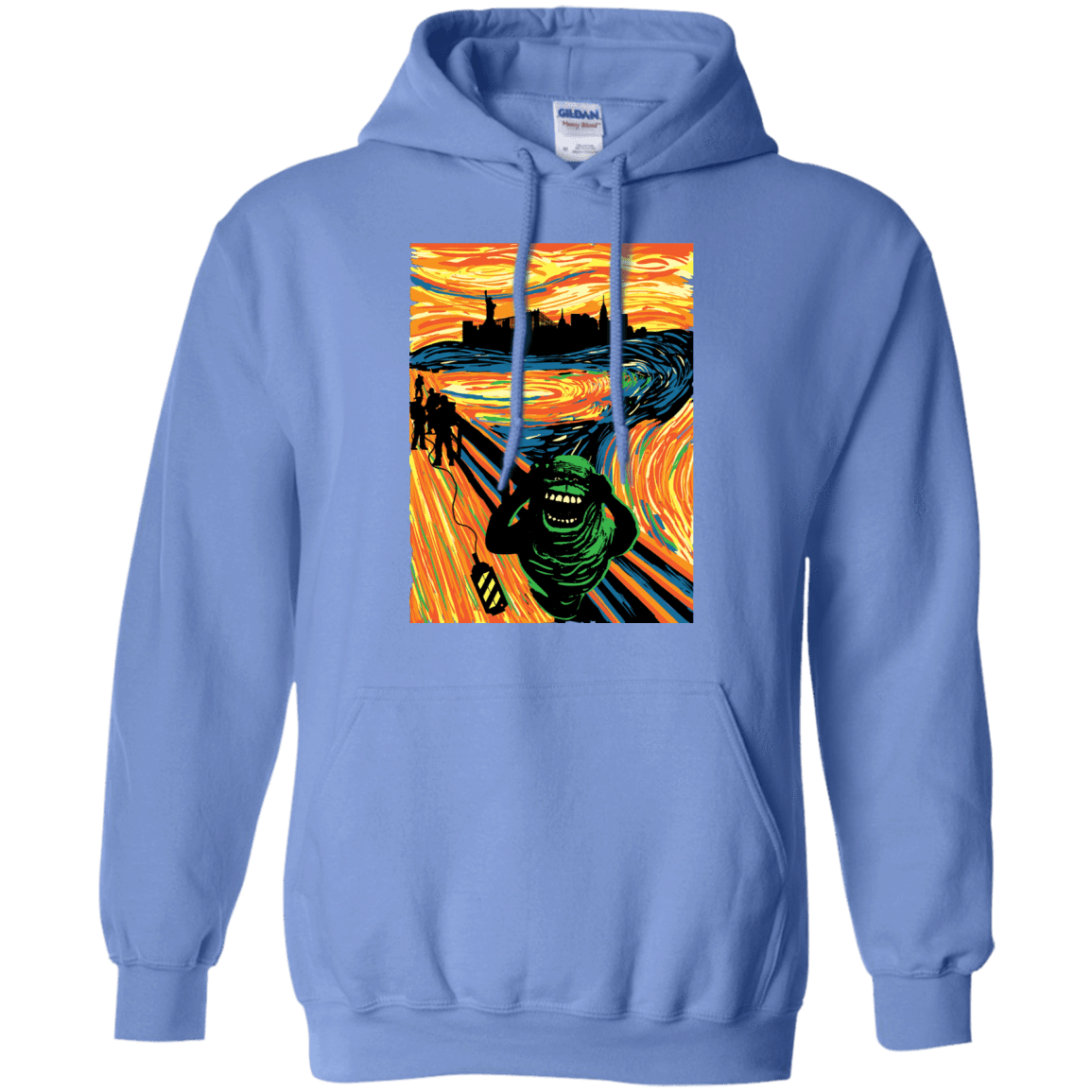 Sweatshirts Carolina Blue / S Slimer's Scream Pullover Hoodie