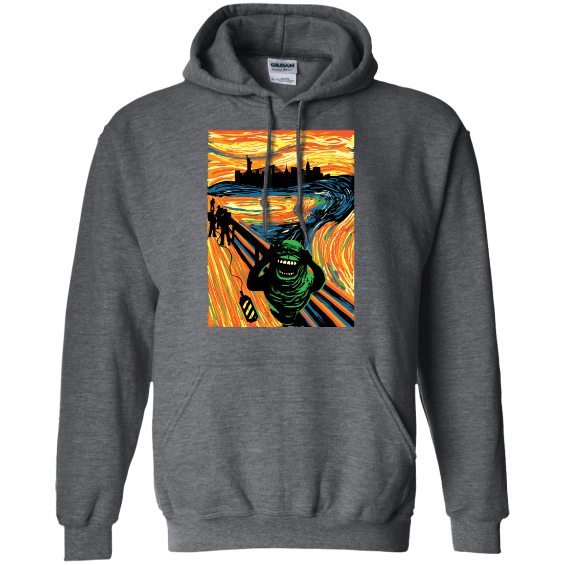 Sweatshirts Dark Heather / S Slimer's Scream Pullover Hoodie