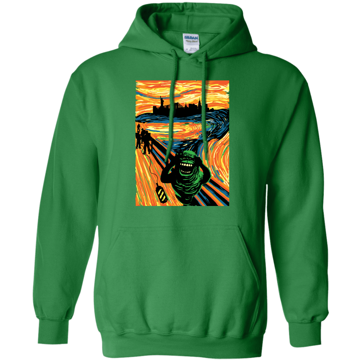 Sweatshirts Irish Green / S Slimer's Scream Pullover Hoodie