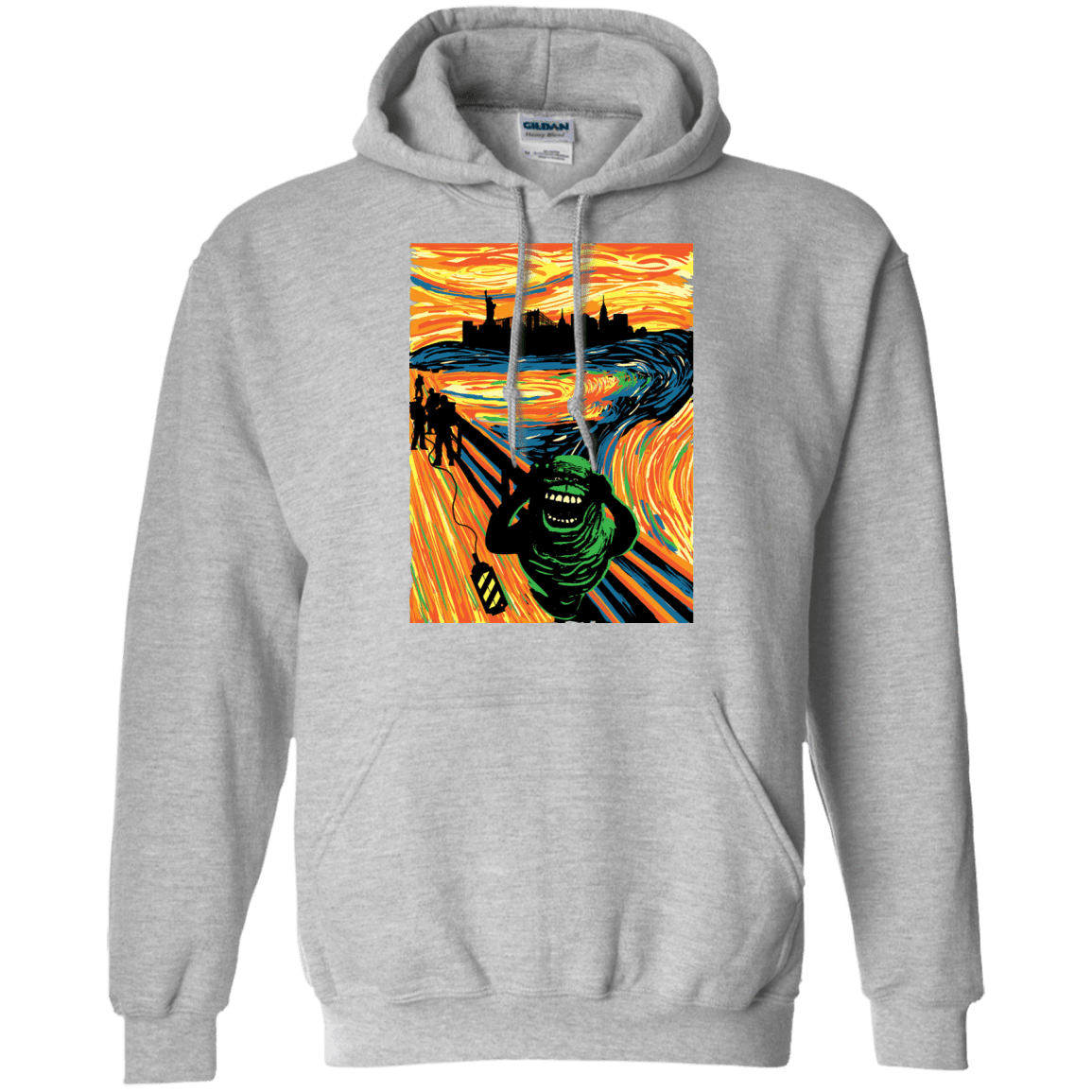 Sweatshirts Sport Grey / S Slimer's Scream Pullover Hoodie