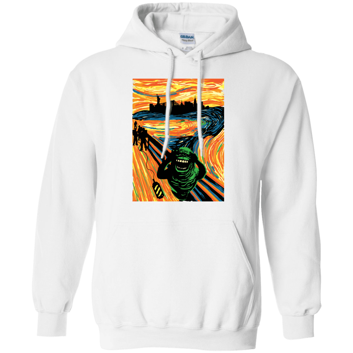 Sweatshirts White / S Slimer's Scream Pullover Hoodie