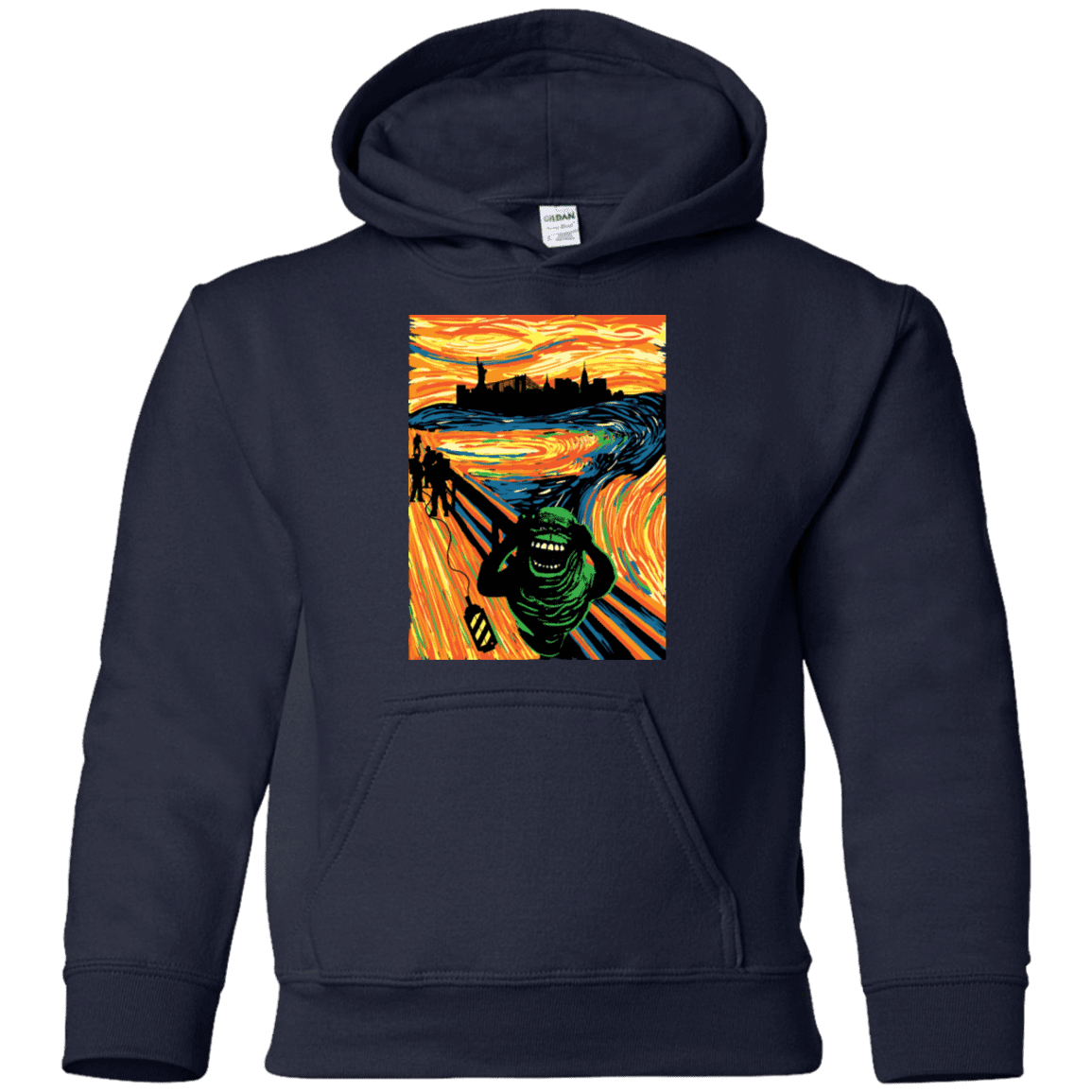 Sweatshirts Navy / YS Slimer's Scream Youth Hoodie