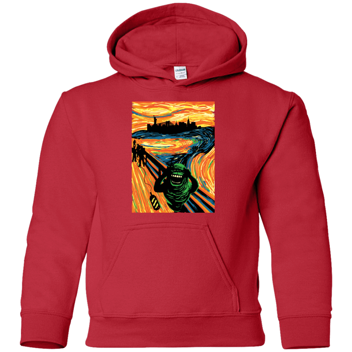 Sweatshirts Red / YS Slimer's Scream Youth Hoodie