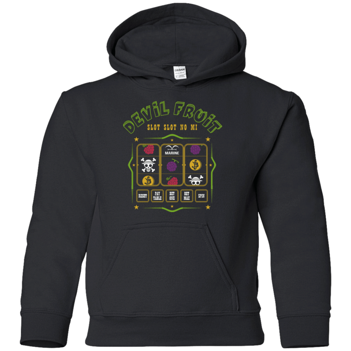 Sweatshirts Black / YS Slot slot Youth Hoodie