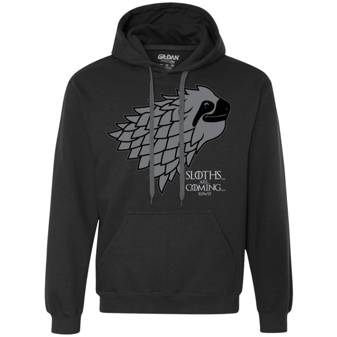 Sweatshirts Black / S Sloths.. are.. co.. Premium Fleece Hoodie