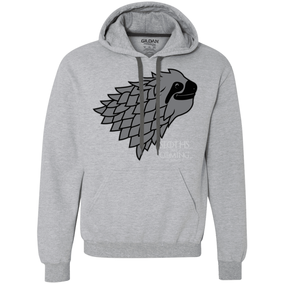 Sweatshirts Sport Grey / S Sloths.. are.. co.. Premium Fleece Hoodie