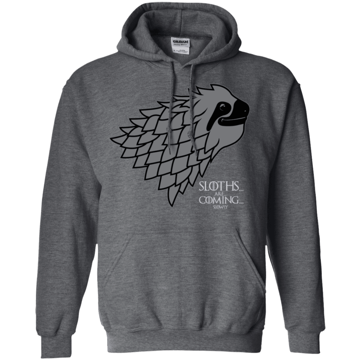 Sweatshirts Dark Heather / S Sloths.. are.. co.. Pullover Hoodie