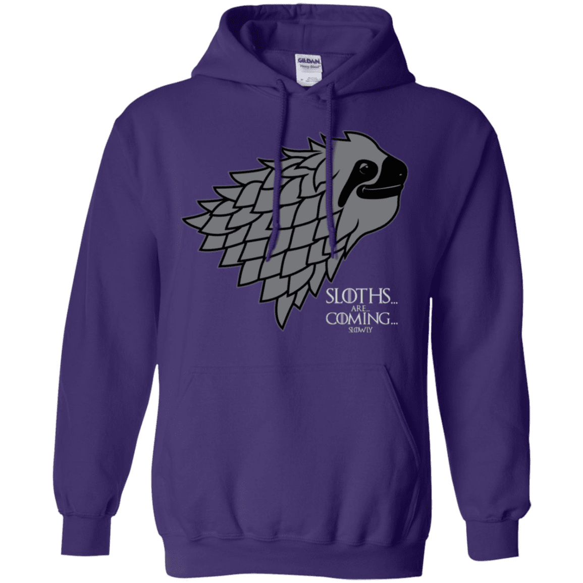 Sweatshirts Purple / S Sloths.. are.. co.. Pullover Hoodie