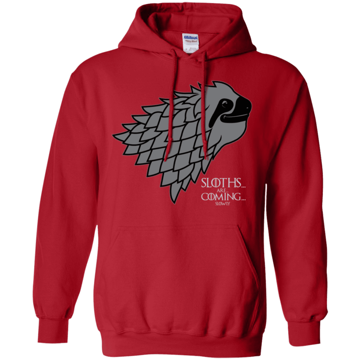 Sweatshirts Red / S Sloths.. are.. co.. Pullover Hoodie