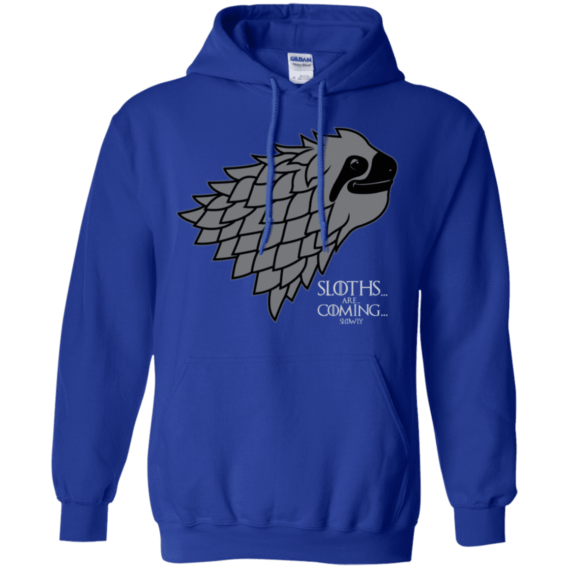 Sweatshirts Royal / S Sloths.. are.. co.. Pullover Hoodie