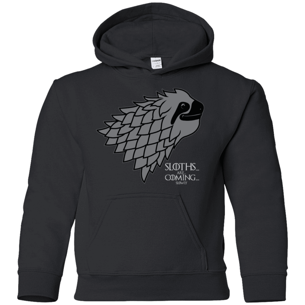 Sweatshirts Black / YS Sloths.. are.. co.. Youth Hoodie