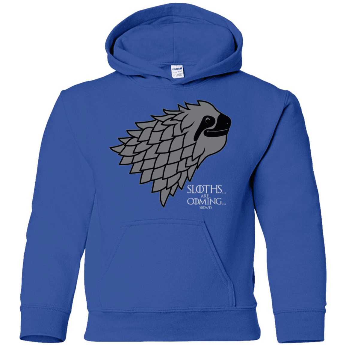 Sweatshirts Royal / YS Sloths.. are.. co.. Youth Hoodie