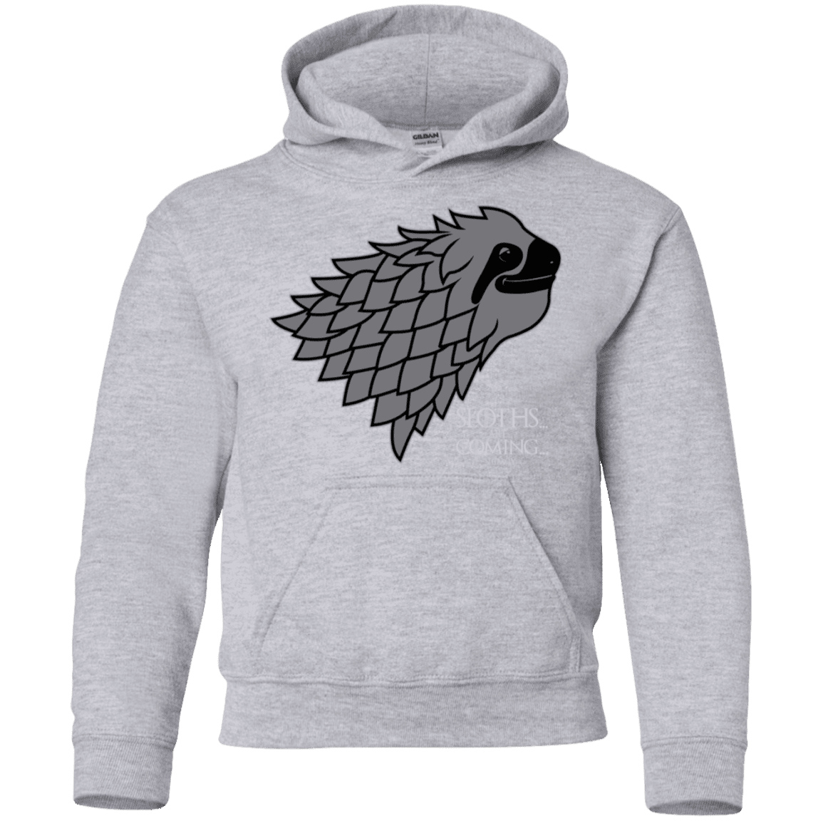 Sweatshirts Sport Grey / YS Sloths.. are.. co.. Youth Hoodie