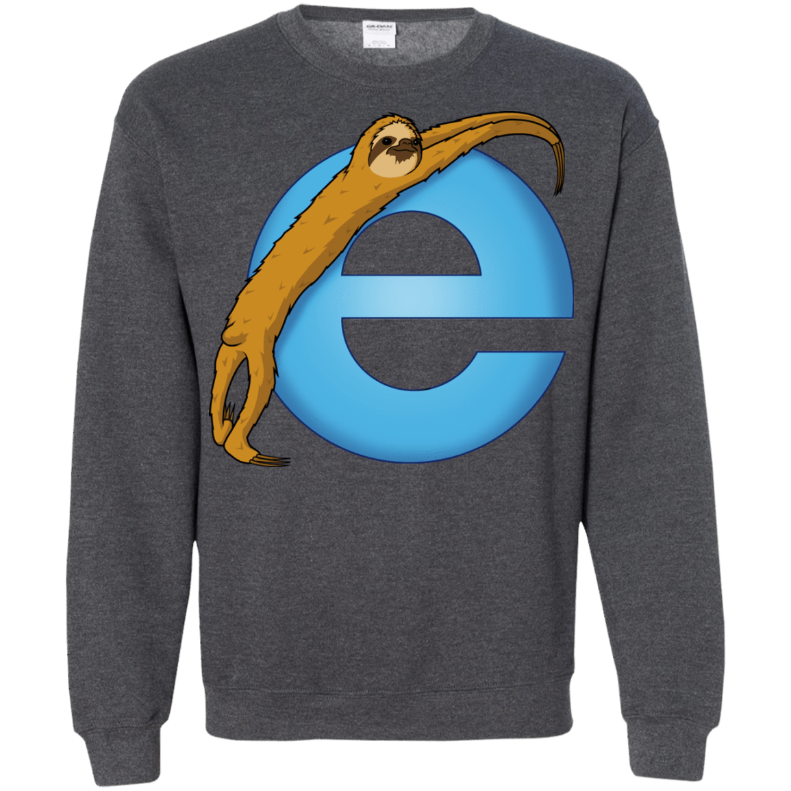 Sweatshirts Dark Heather / S Slownet Crewneck Sweatshirt