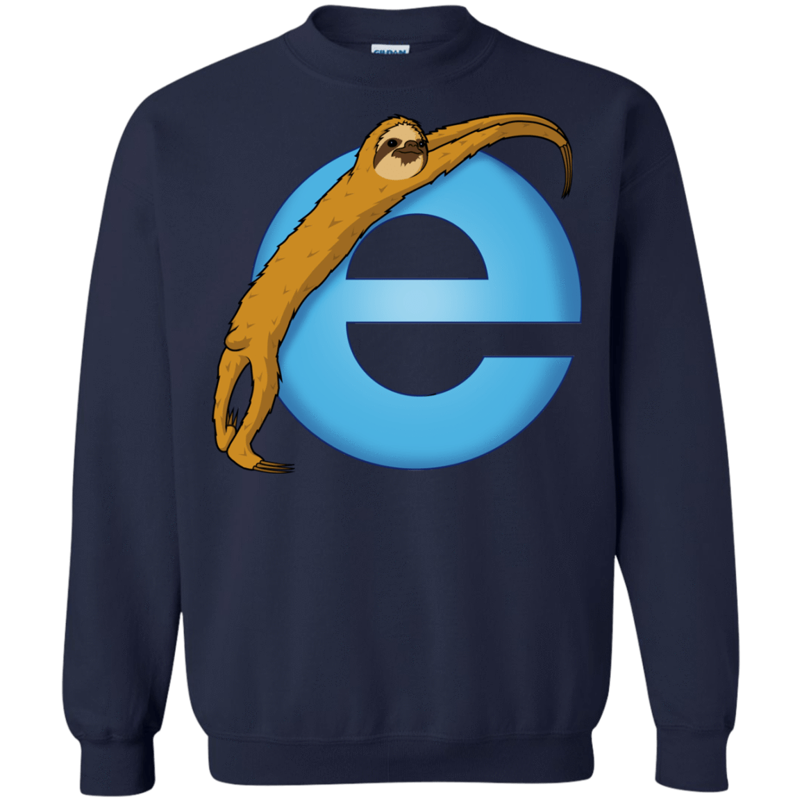 Sweatshirts Navy / S Slownet Crewneck Sweatshirt