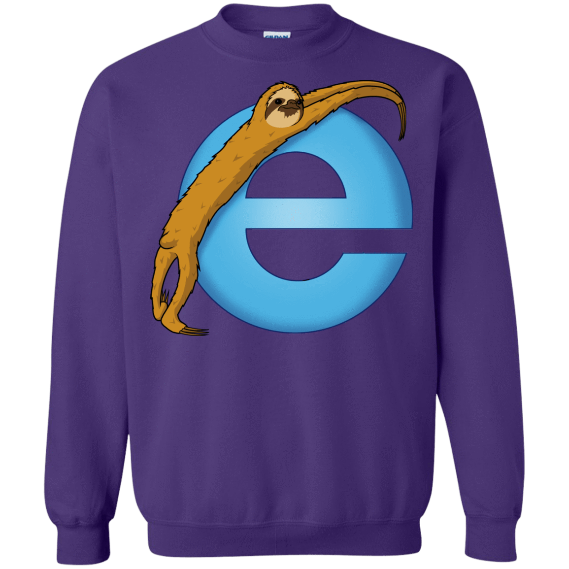 Sweatshirts Purple / S Slownet Crewneck Sweatshirt
