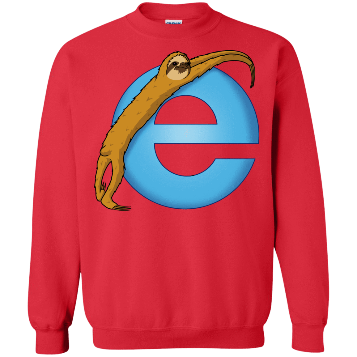 Sweatshirts Red / S Slownet Crewneck Sweatshirt