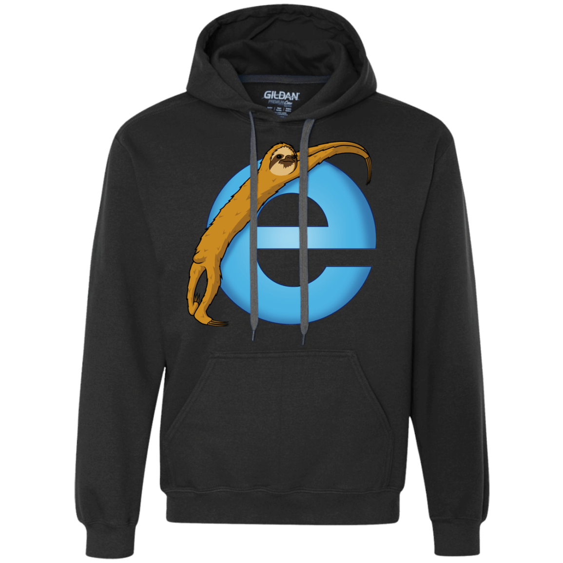 Sweatshirts Black / S Slownet Premium Fleece Hoodie