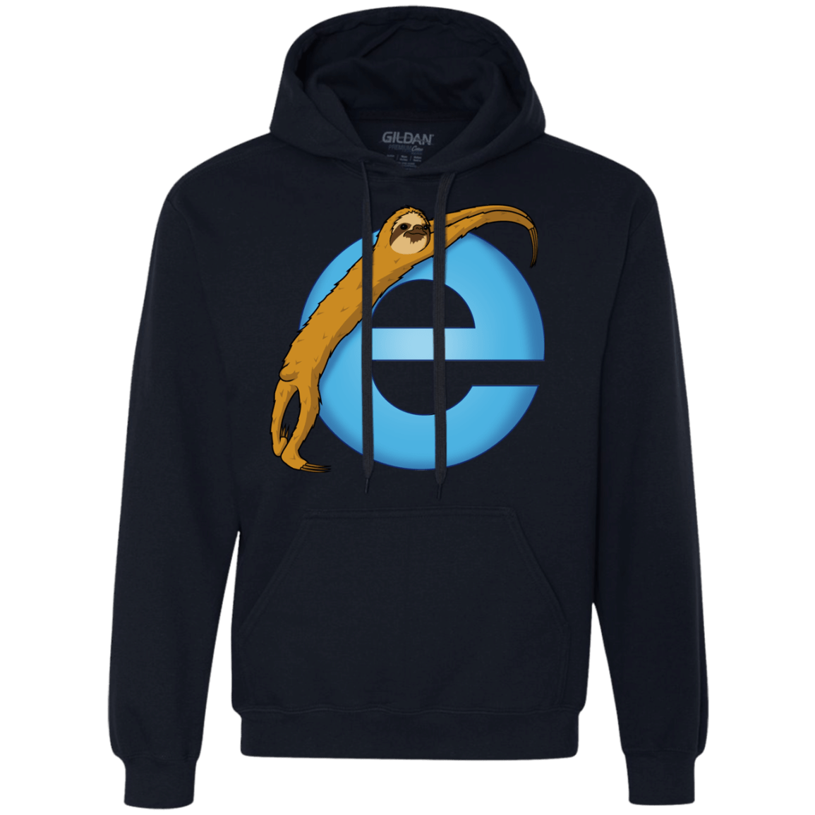 Sweatshirts Navy / S Slownet Premium Fleece Hoodie