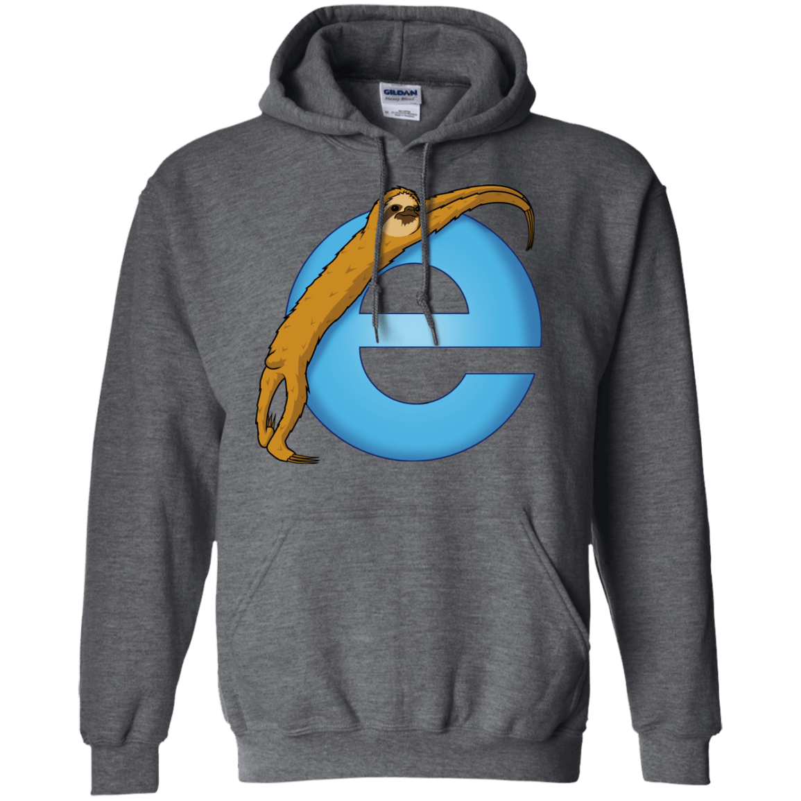 Sweatshirts Dark Heather / S Slownet Pullover Hoodie