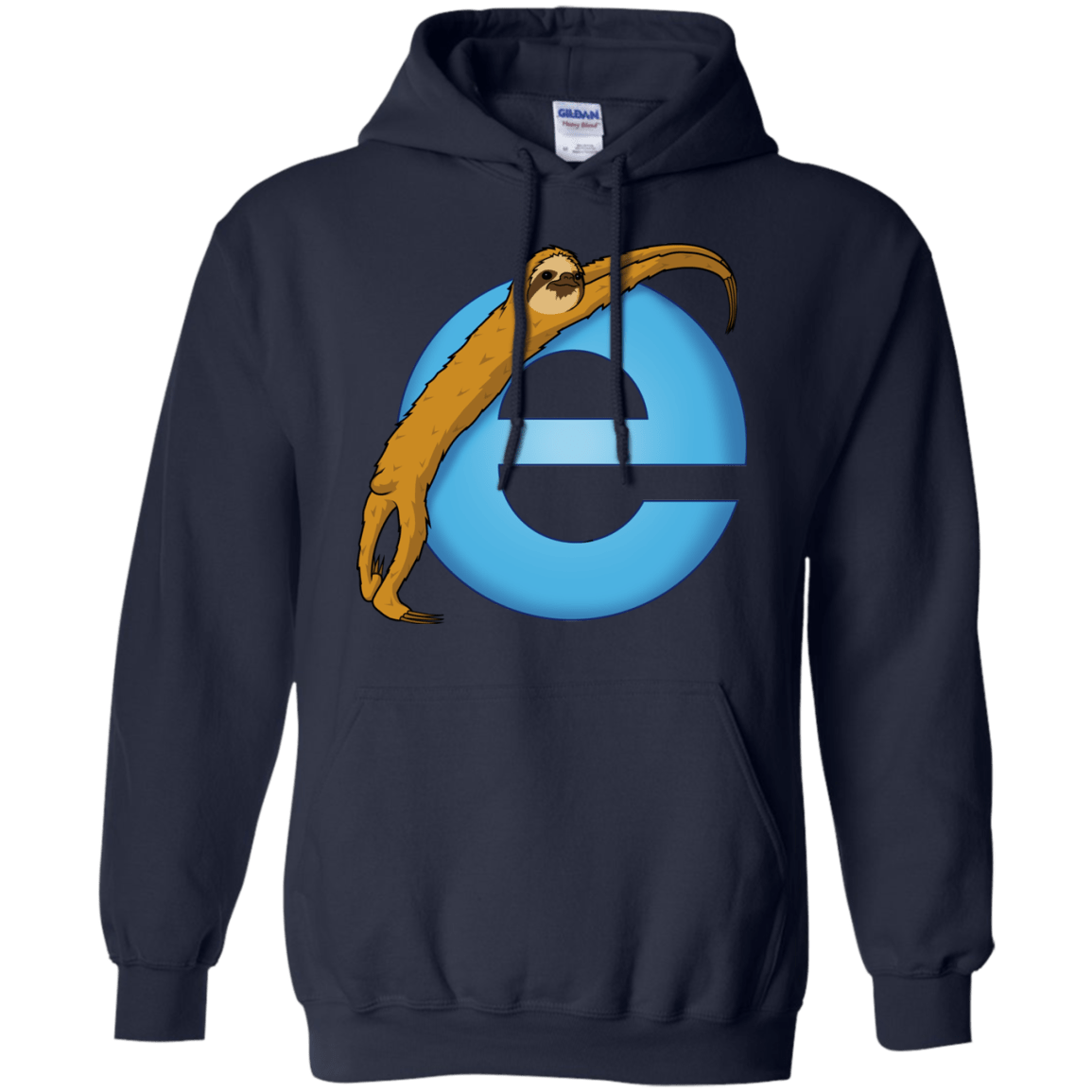 Sweatshirts Navy / S Slownet Pullover Hoodie