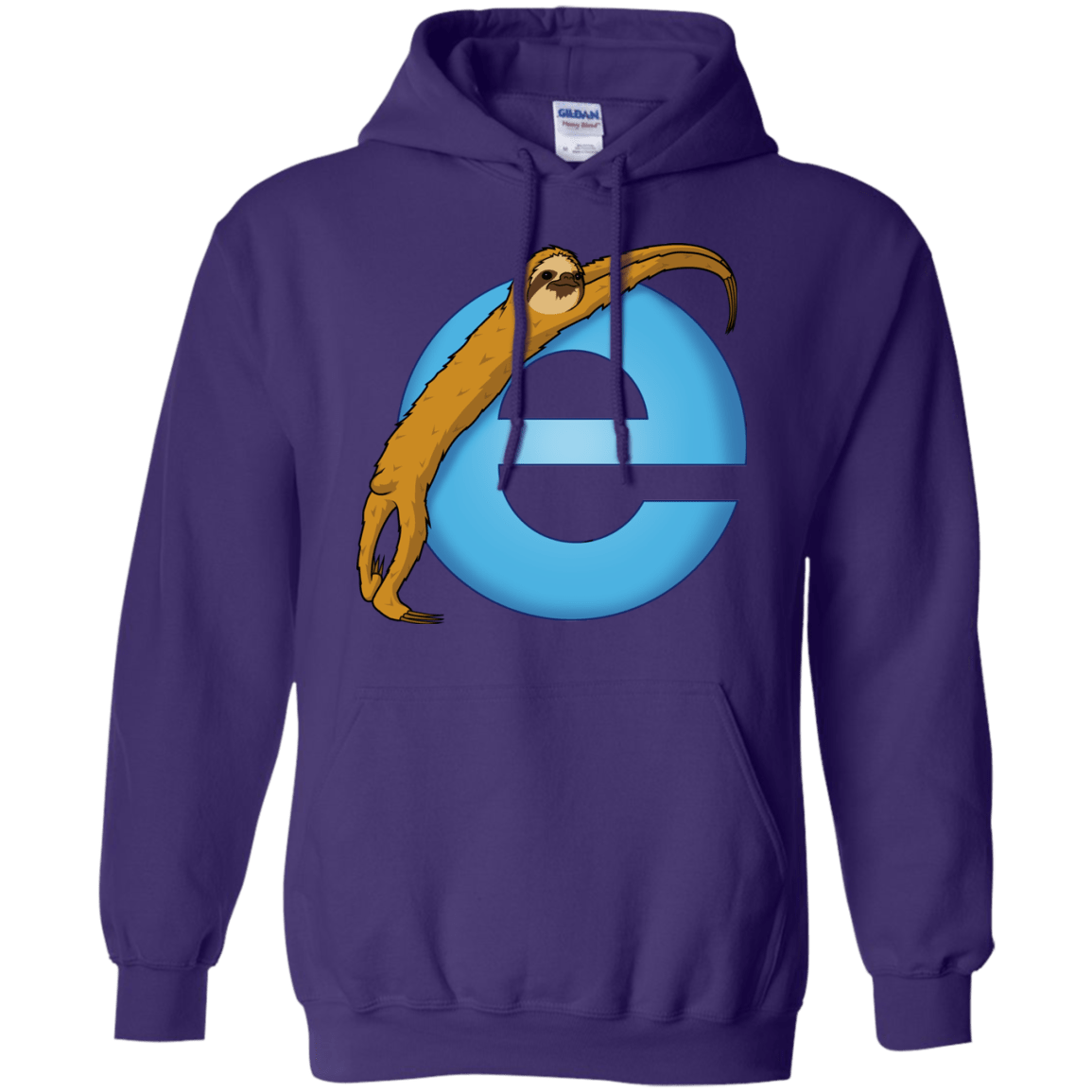 Sweatshirts Purple / S Slownet Pullover Hoodie