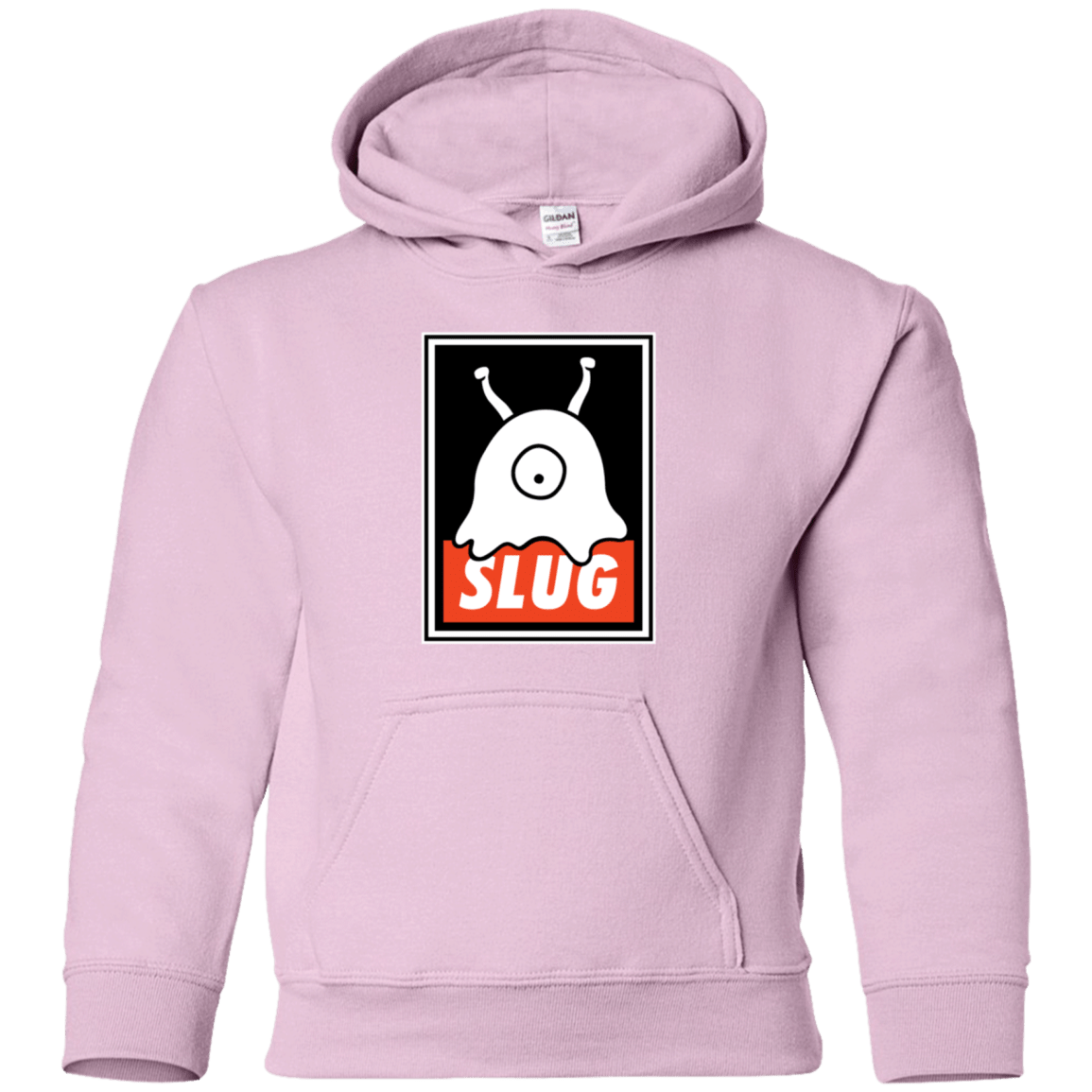 Sweatshirts Light Pink / YS Slug Youth Hoodie