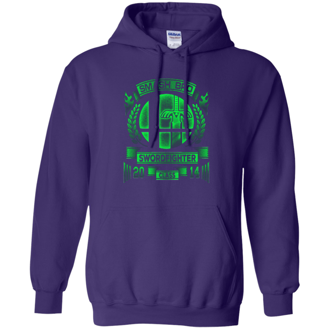Sweatshirts Purple / Small Smash bros Swordfighter Pullover Hoodie