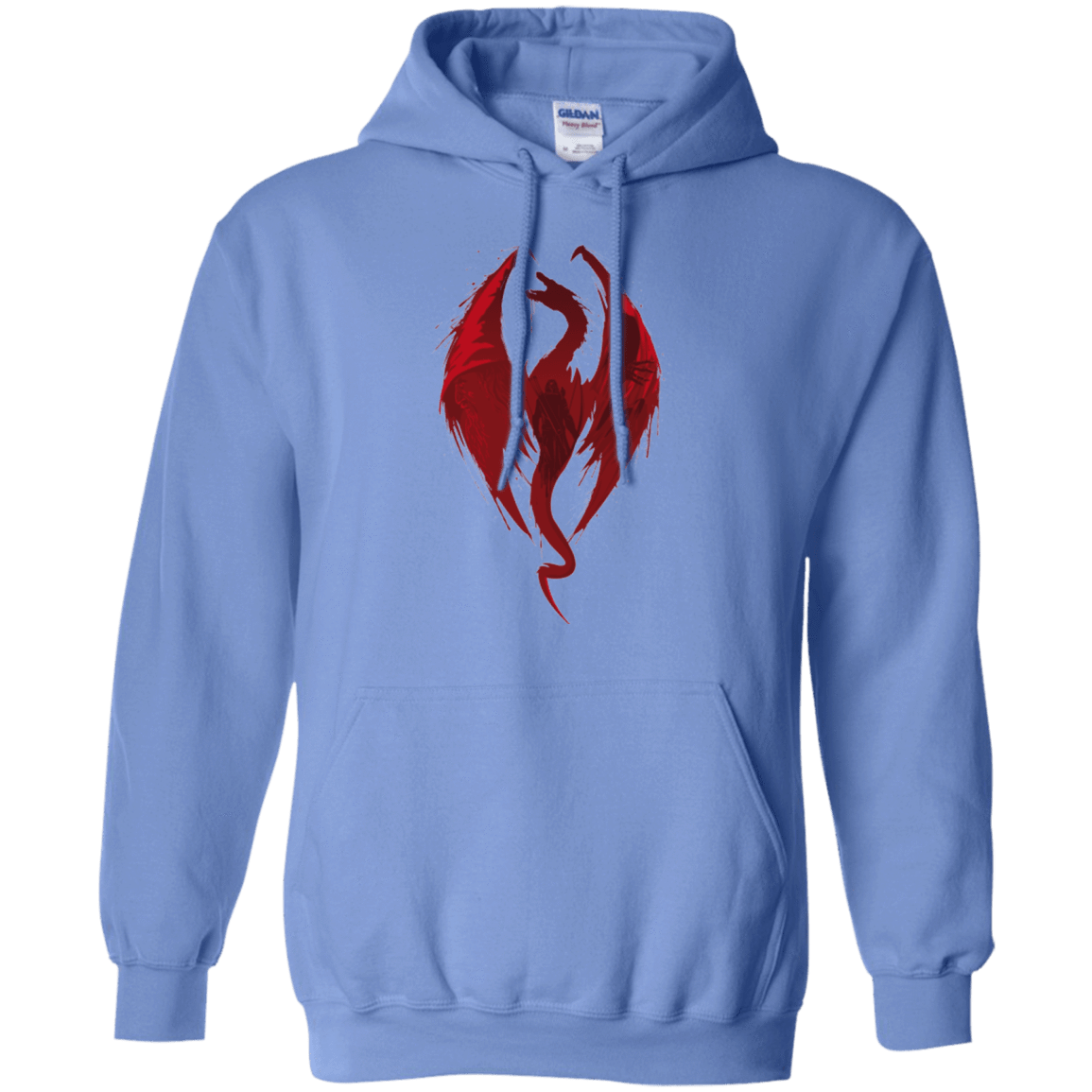Sweatshirts Carolina Blue / Small Smaug's Bane Pullover Hoodie