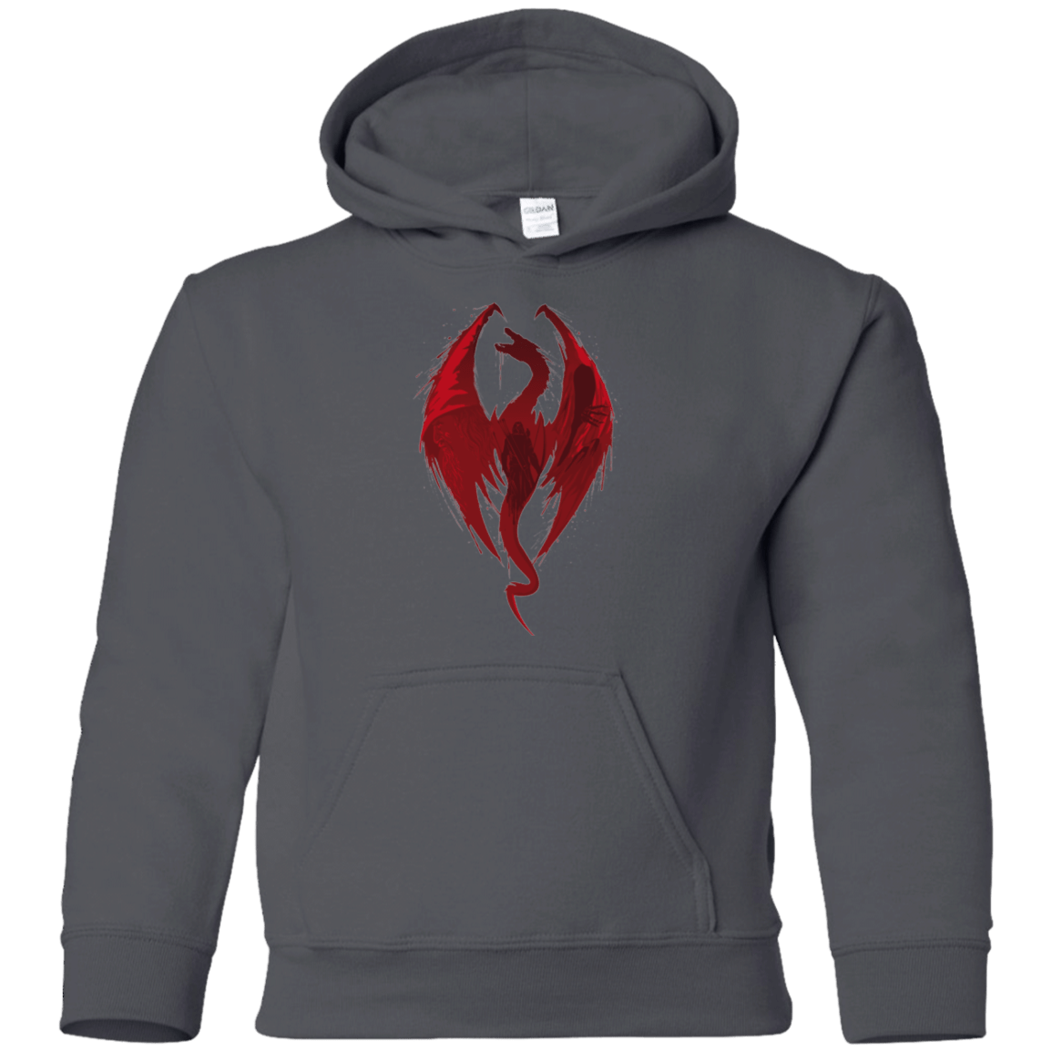 Sweatshirts Charcoal / YS Smaug's Bane Youth Hoodie