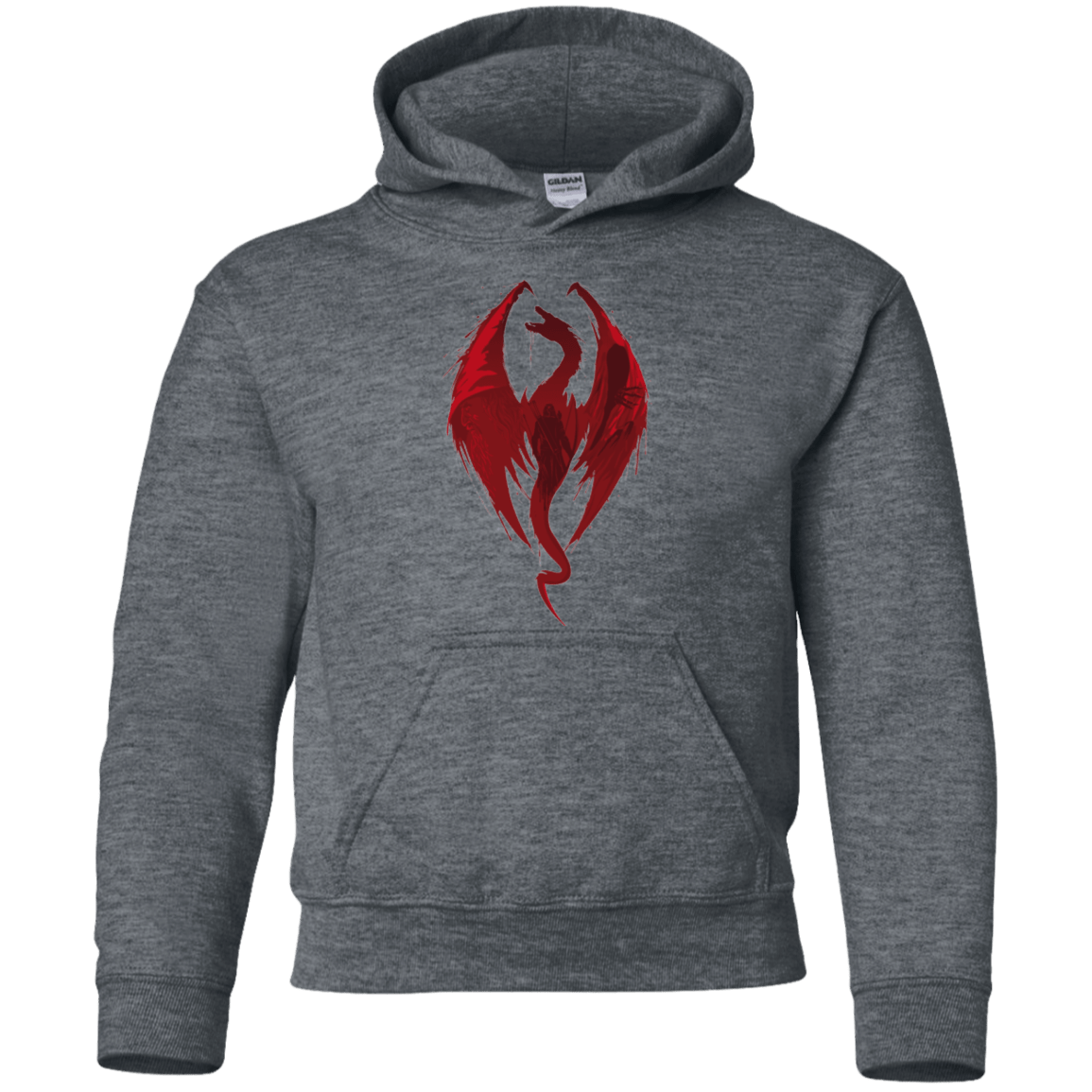 Sweatshirts Dark Heather / YS Smaug's Bane Youth Hoodie
